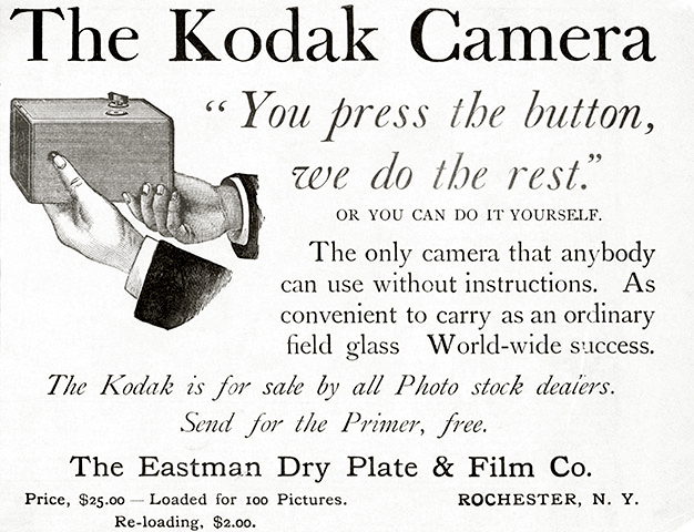 1888 Kodak Camera Advertisement
