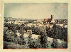 View of Agen, France, 1877.  Heliograph by Louis Arthur Ducos du Hauron