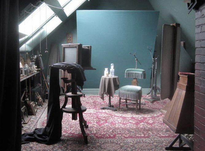 Figure 4: Reproduction 19th  century studio, Scully & Osterman Studio, Rochester, NY