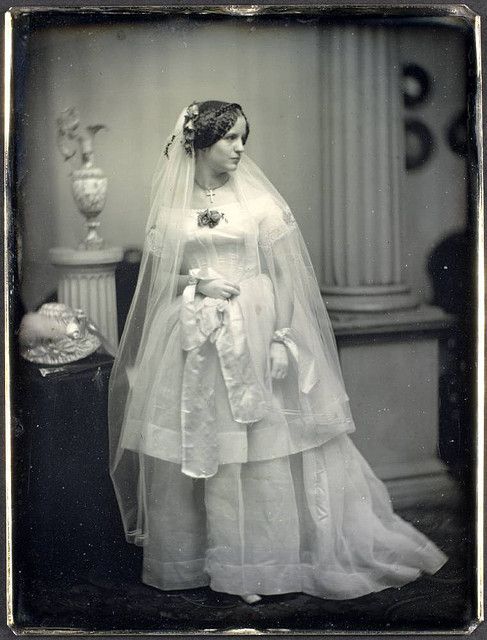 Figure 2:  Unidentified bride, Southworth & Hawes, George Eastman House