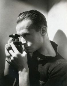 Henri Cartier-Bresson with Leica, by George Hoyningen-Huene, 1933