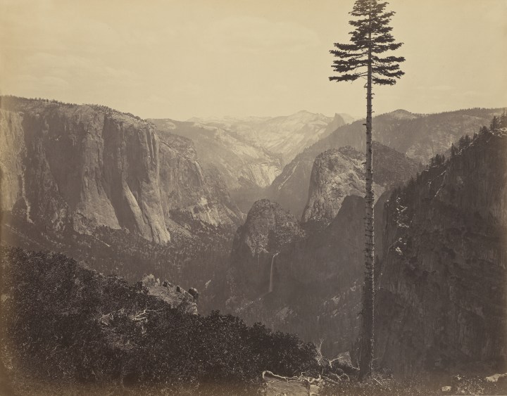 Figure 1:  Yosemite Valley from the 