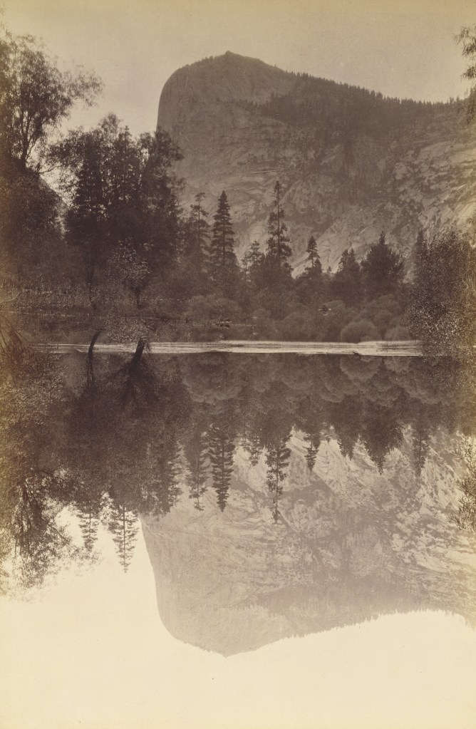 Figure 7: Mount Watkins, Yosemite, 1872, by Carleton Watkins, from the J. Paul Getty Museum